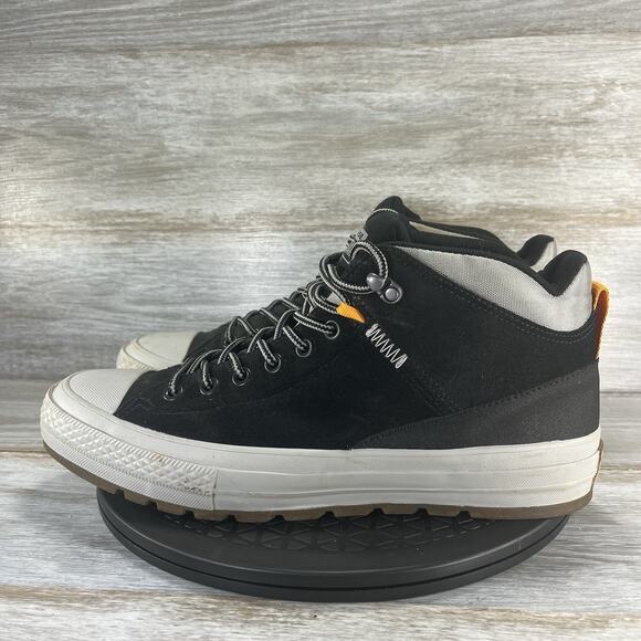 Converse Men’s Chuck Taylor All Star Grey Street Boots Size 12 - Picture 1 of 8